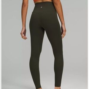 Lululemon green align leggings